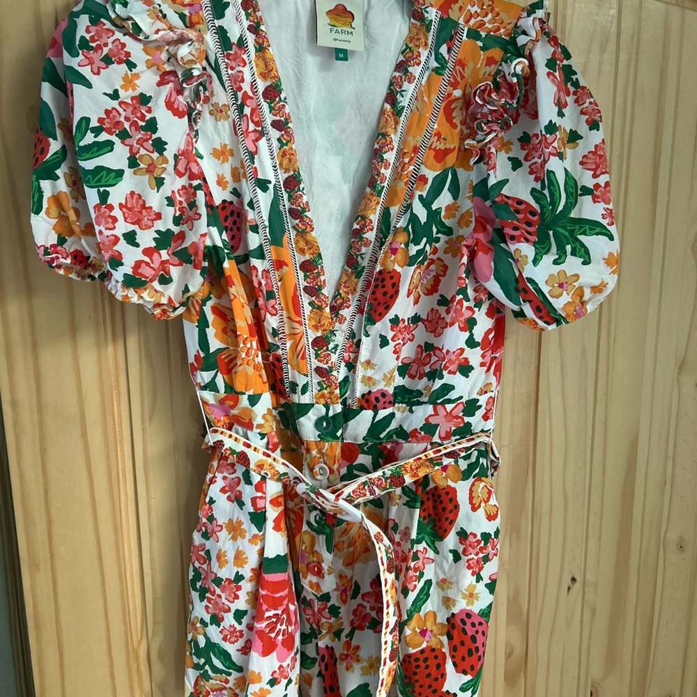 Farm Rio Floral Romper - Picture 3 of 5